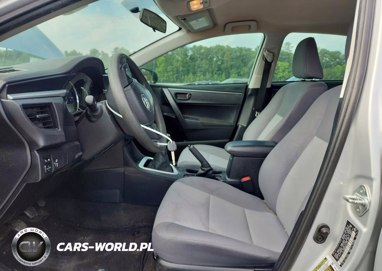 2015 Toyota Corolla L VIN:2T1BURHE2FC411061 - 7