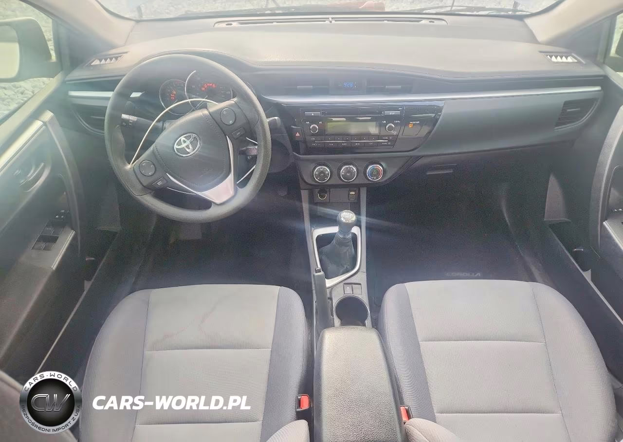 2015 Toyota Corolla L VIN:2T1BURHE2FC411061 - 8