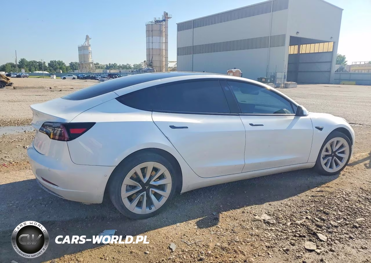 2022 Tesla Model 3 VIN:5YJ3E1EAXNF354302 - 3