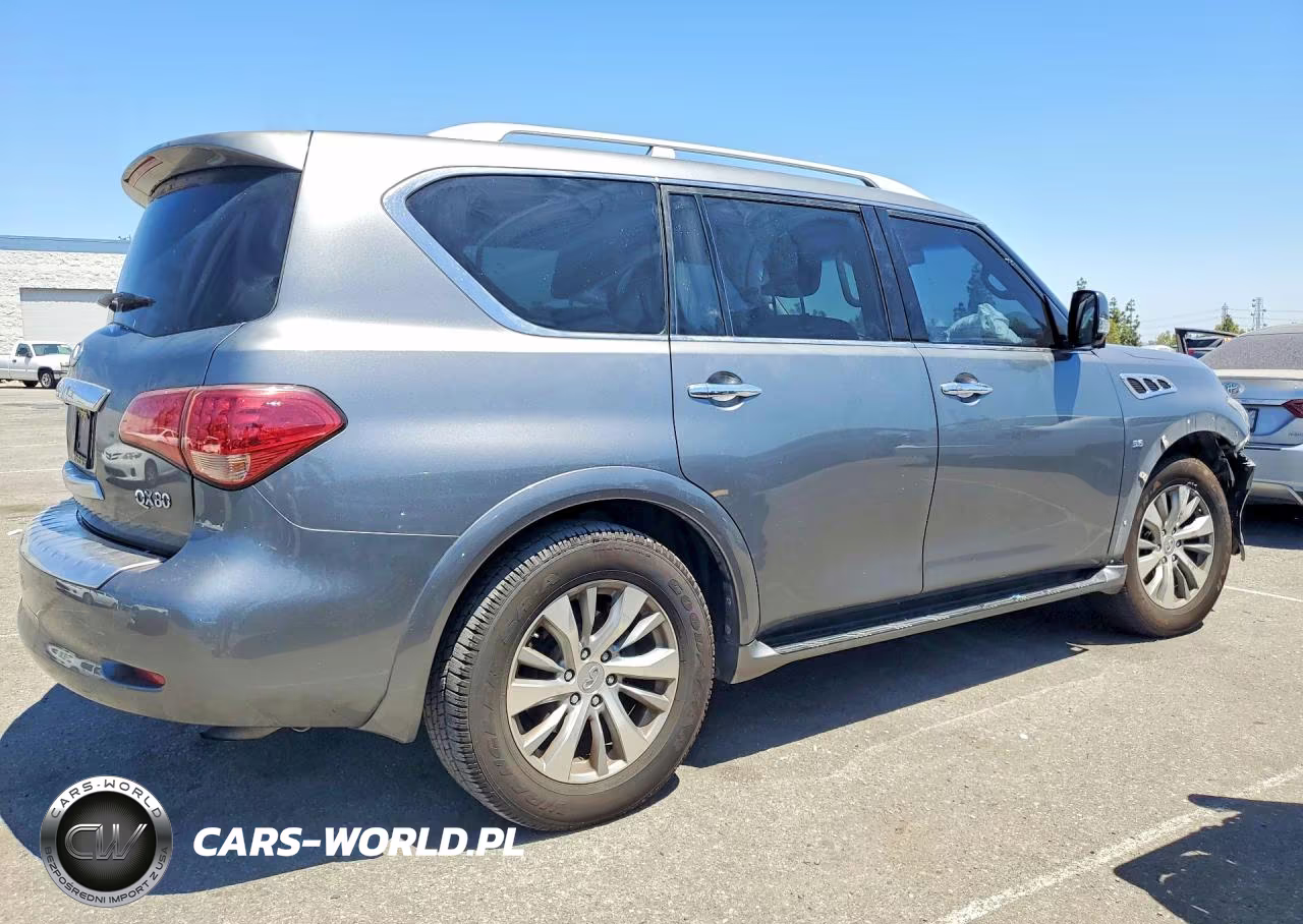 2016 Infiniti Qx80 Base VIN:JN8AZ2NF0G9610316 - 3