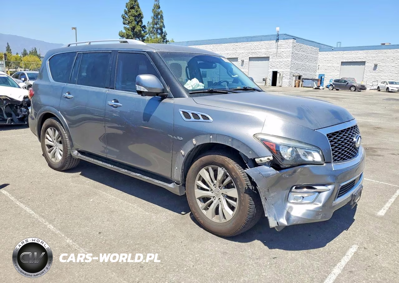 2016 Infiniti Qx80 Base VIN:JN8AZ2NF0G9610316 - 4