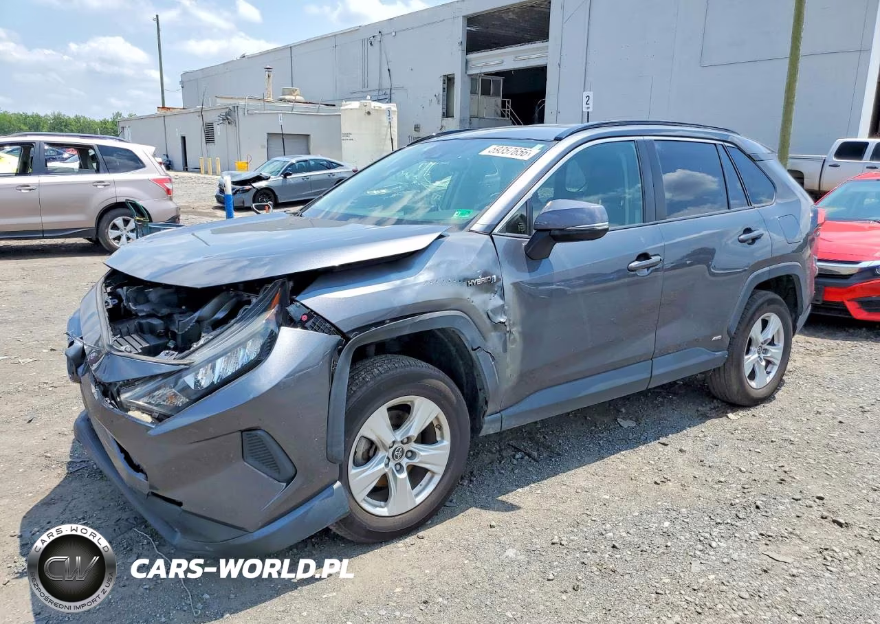 2019 Toyota Rav4 Le VIN:JTMMWRFV1KD011821 - 1