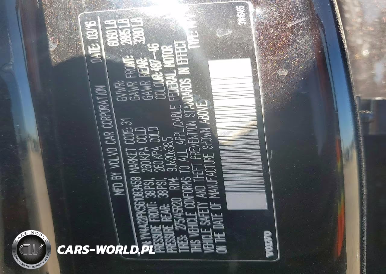 2016 Volvo Xc90 T6 VIN:YV4A22PK5G1083458 - 13