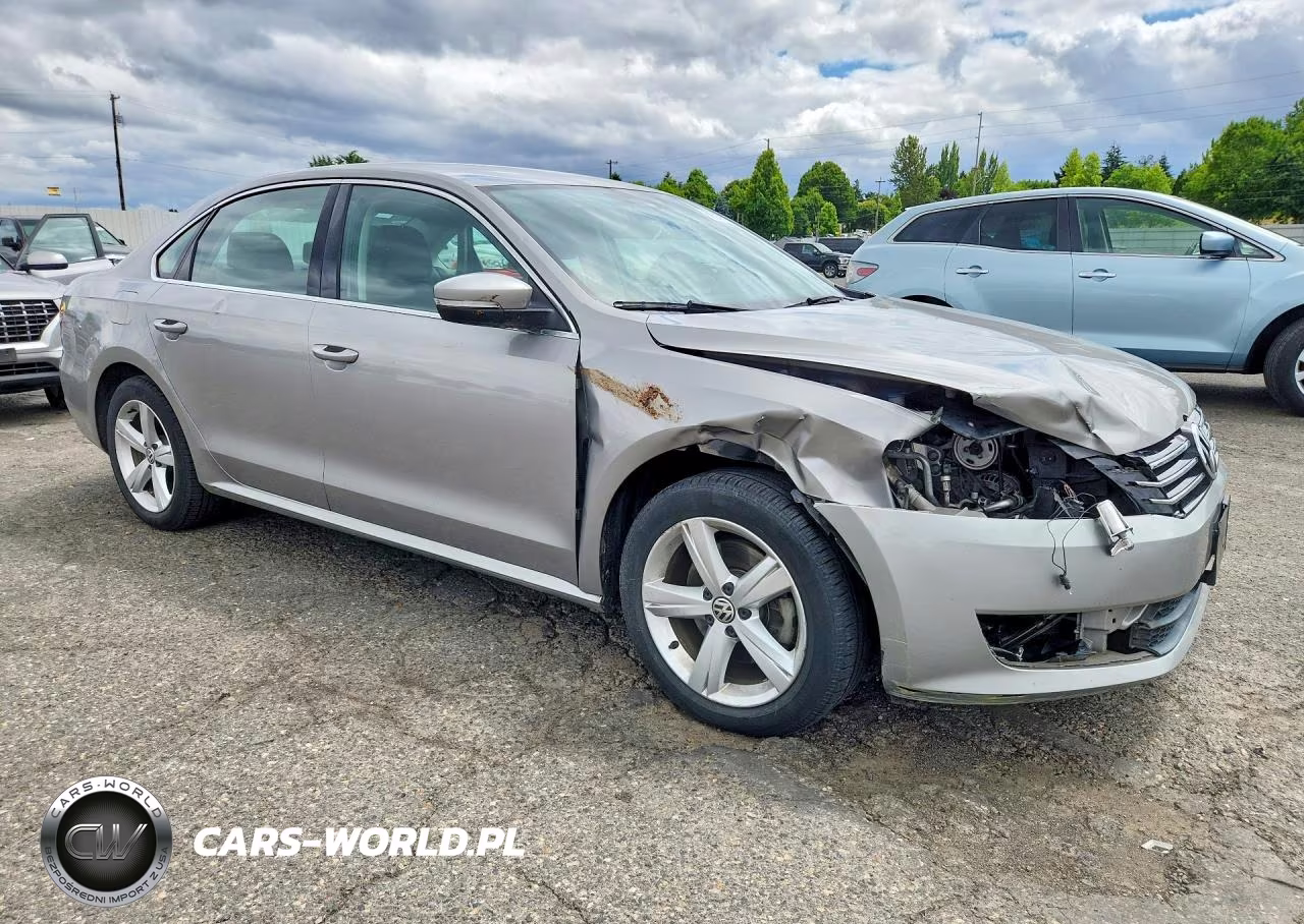 2013 Volkswagen Passat Se VIN:1VWBP7A34DC018797 - 4