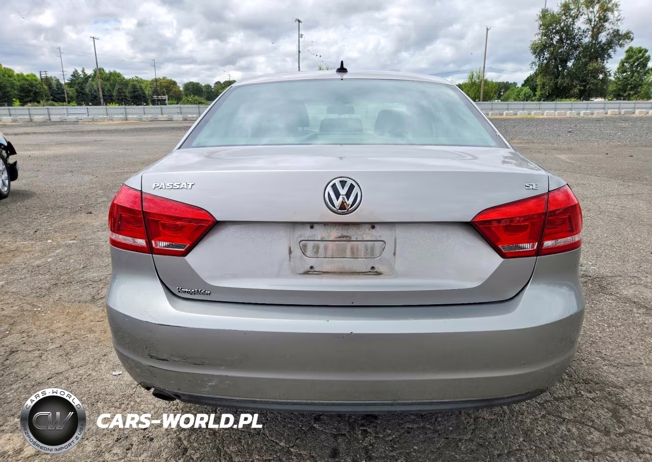 2013 Volkswagen Passat Se VIN:1VWBP7A34DC018797 - 6