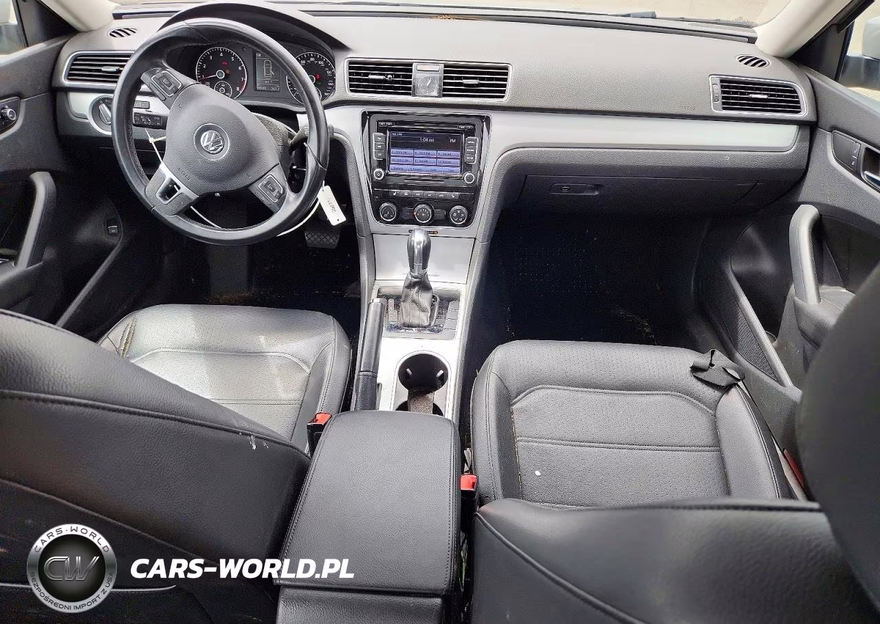 2013 Volkswagen Passat Se VIN:1VWBP7A34DC018797 - 8