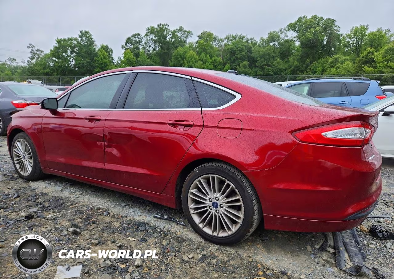 2014 Ford Fusion Se VIN:3FA6P0HDXER343098 - 2
