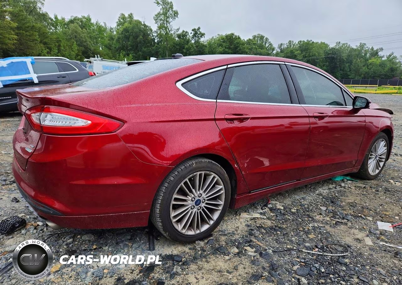 2014 Ford Fusion Se VIN:3FA6P0HDXER343098 - 3