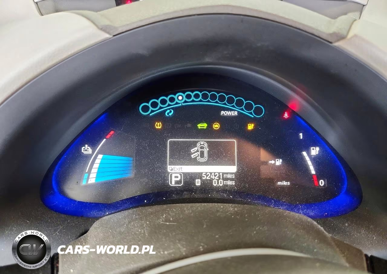 2012 Nissan Leaf Sv VIN:JN1AZ0CP4CT017005 - 9