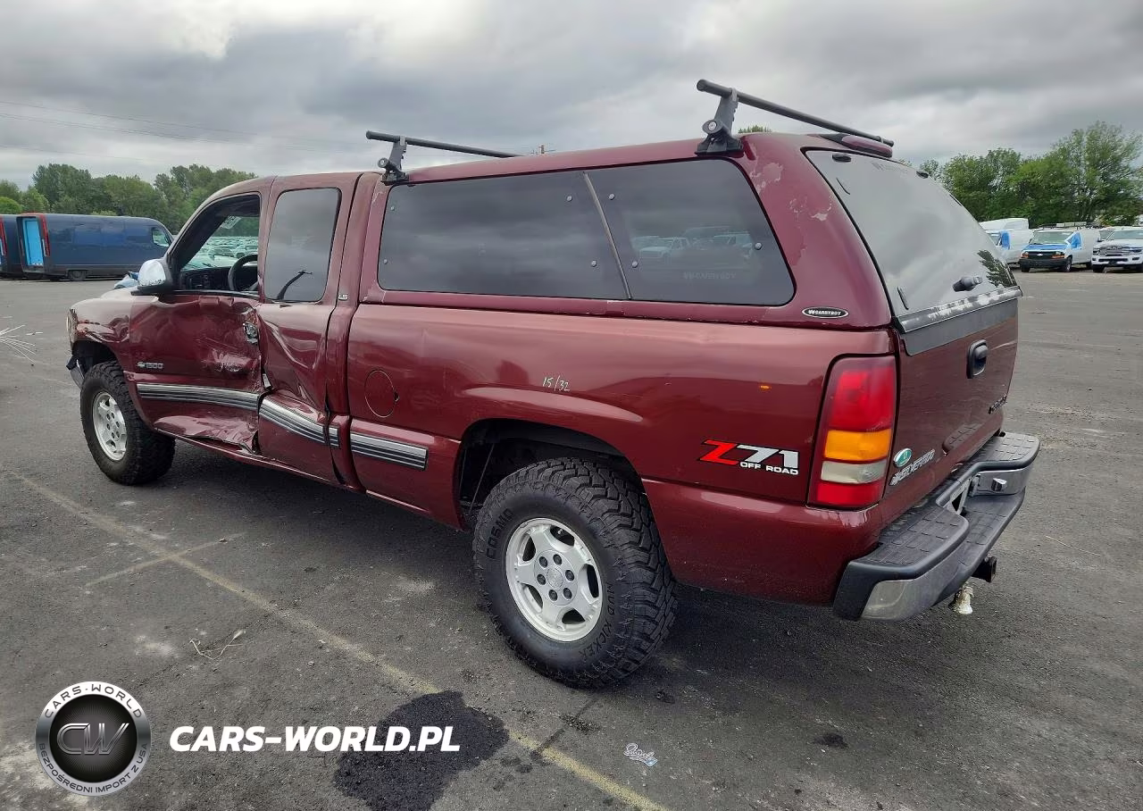 2001 Chevrolet Silverado K1500 VIN:1GCEK19T31E157979 - 2