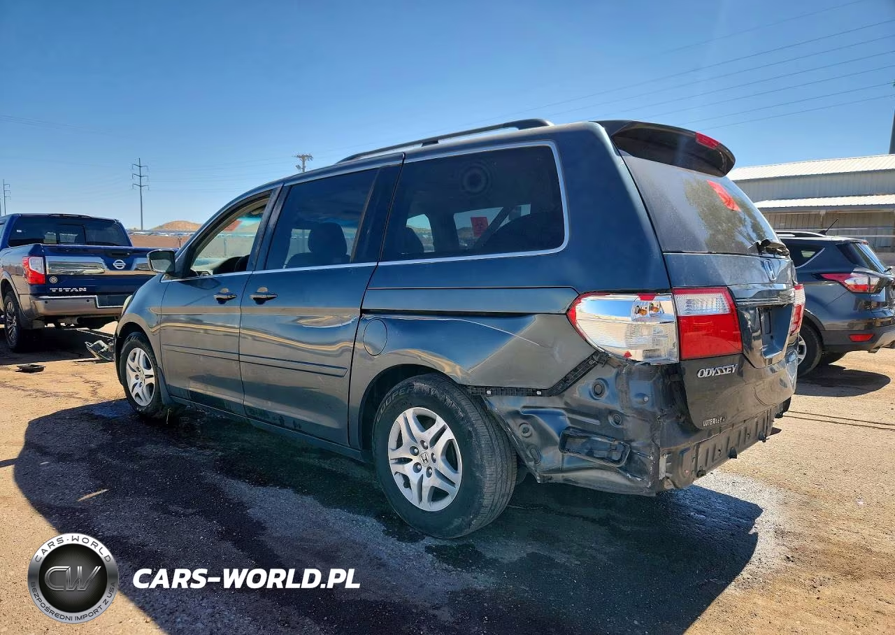 2006 Honda Odyssey Exl VIN:5FNRL38706B055575 - 2