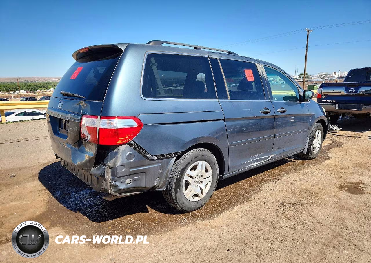 2006 Honda Odyssey Exl VIN:5FNRL38706B055575 - 3