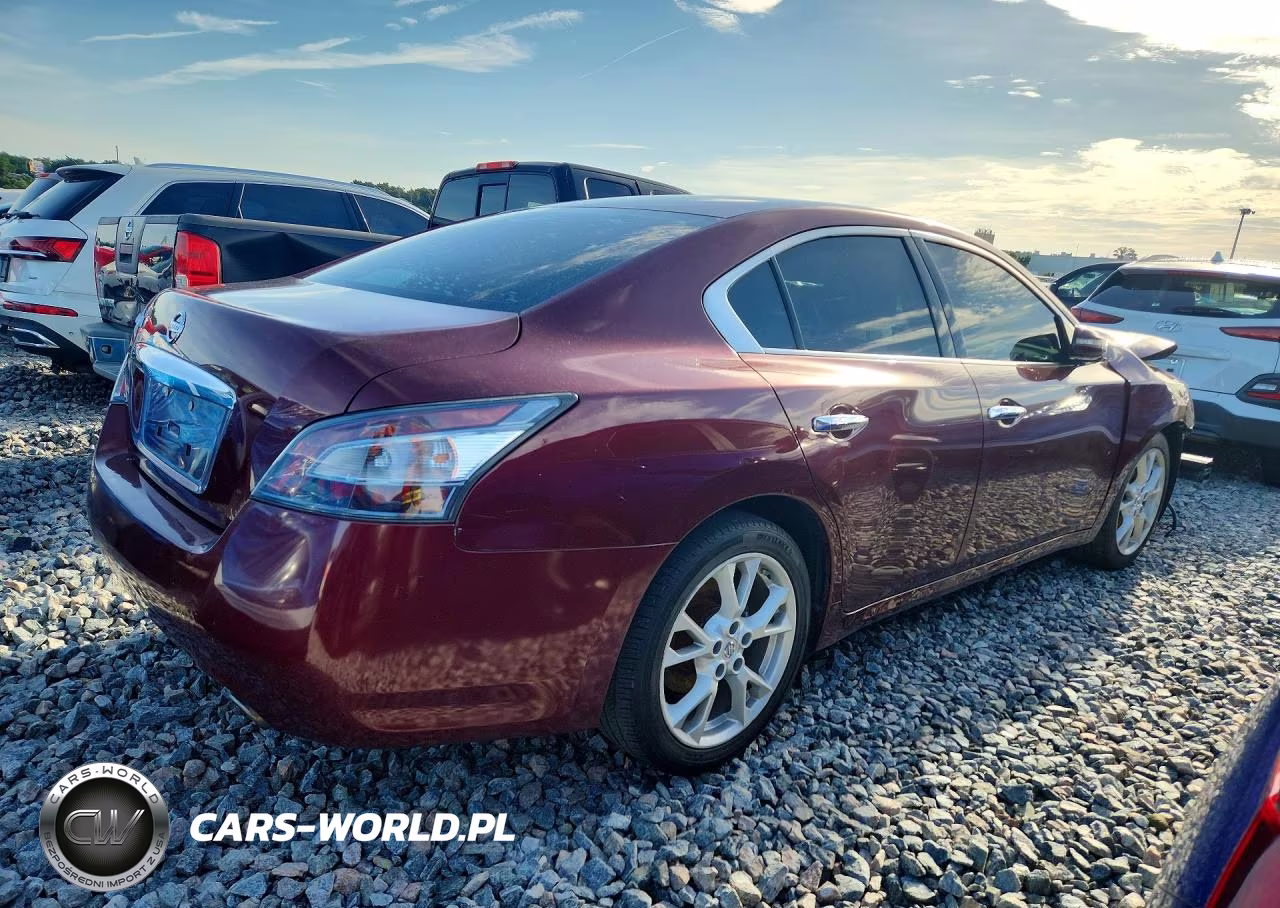 2013 Nissan Maxima S-Sv VIN:1N4AA5AP4DC837001 - 3