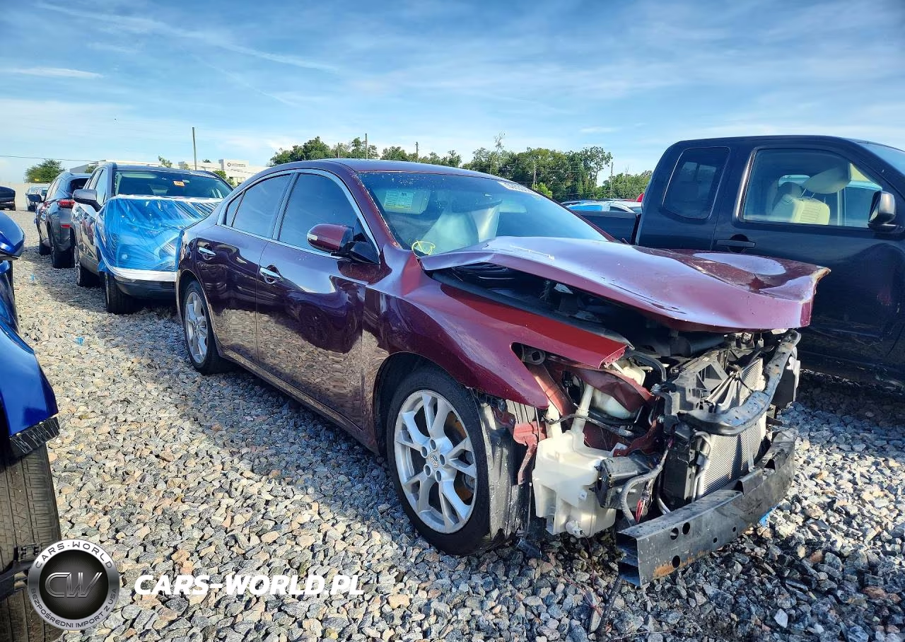2013 Nissan Maxima S-Sv VIN:1N4AA5AP4DC837001 - 4