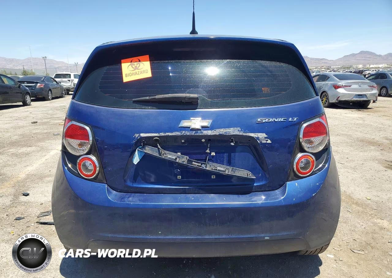 2013 Chevrolet Sonic Lt VIN:1G1JC6SH7D4209700 - 6