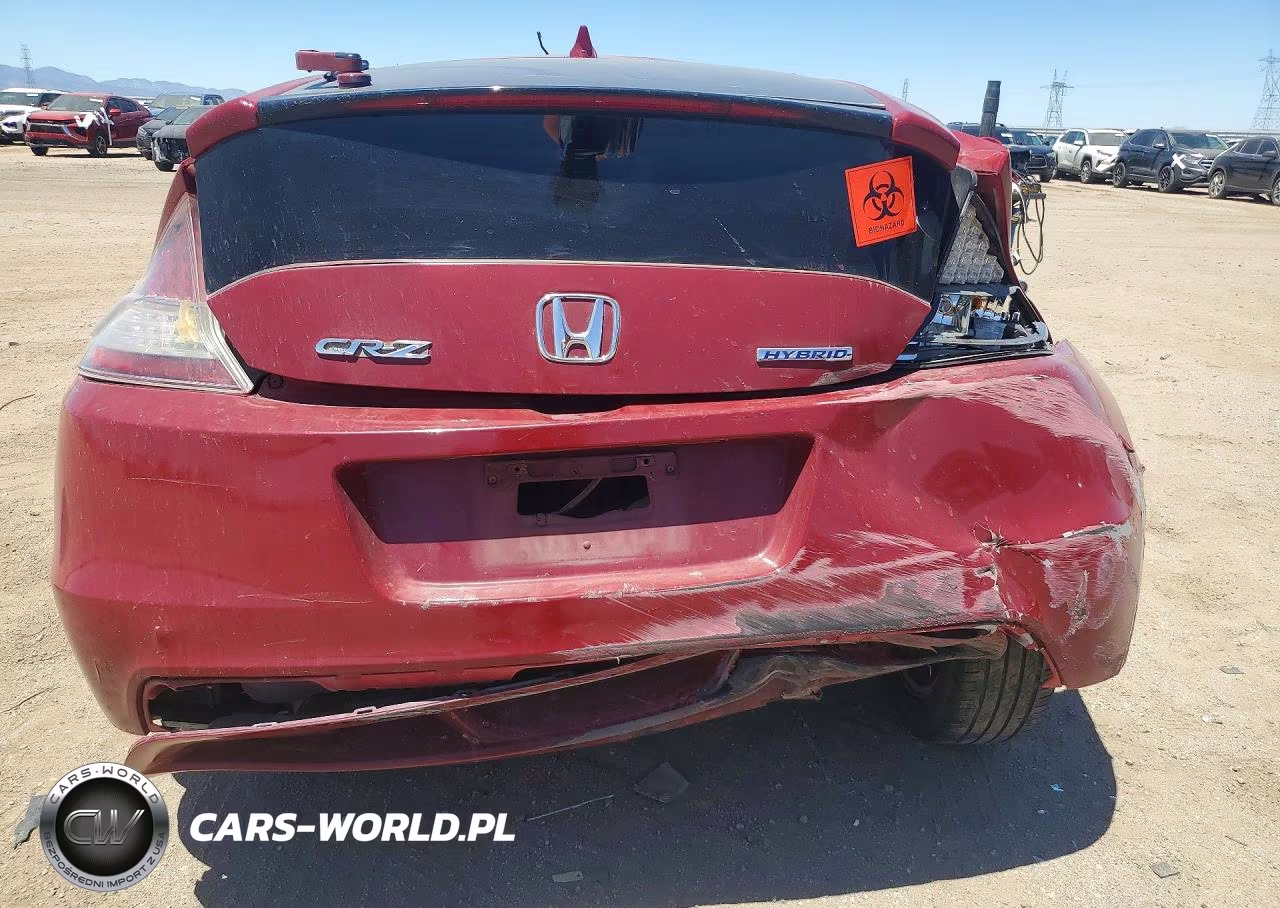 2011 Honda Cr-Z Ex VIN:JHMZF1D60BS008874 - 6
