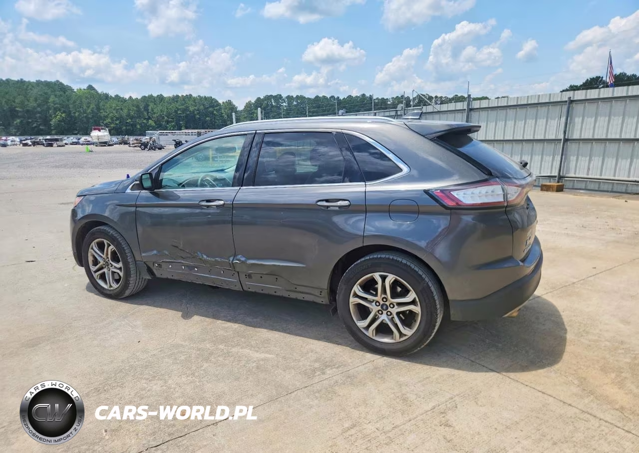 2017 Ford Edge Titanium VIN:2FMPK4K95HBC17349 - 2