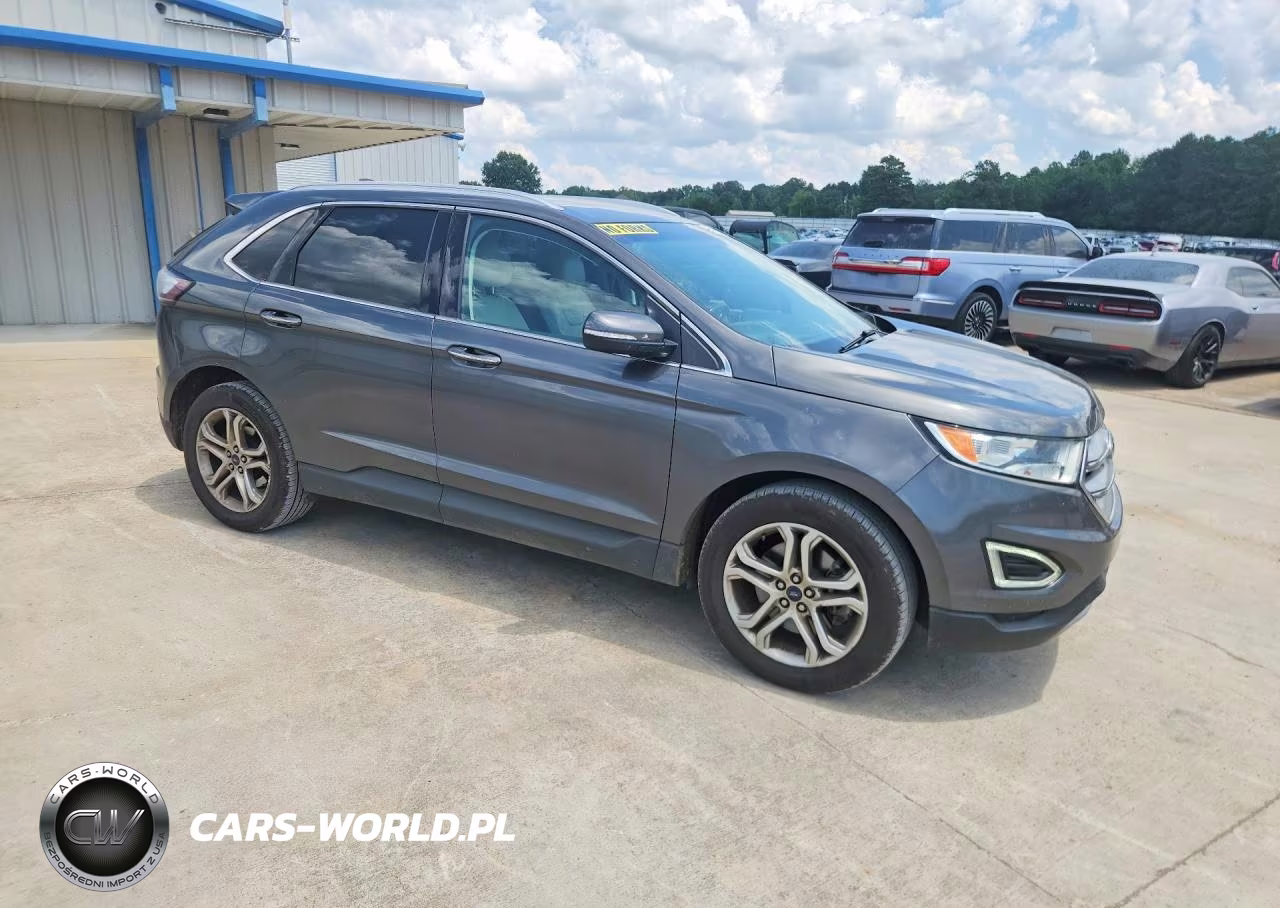 2017 Ford Edge Titanium VIN:2FMPK4K95HBC17349 - 4