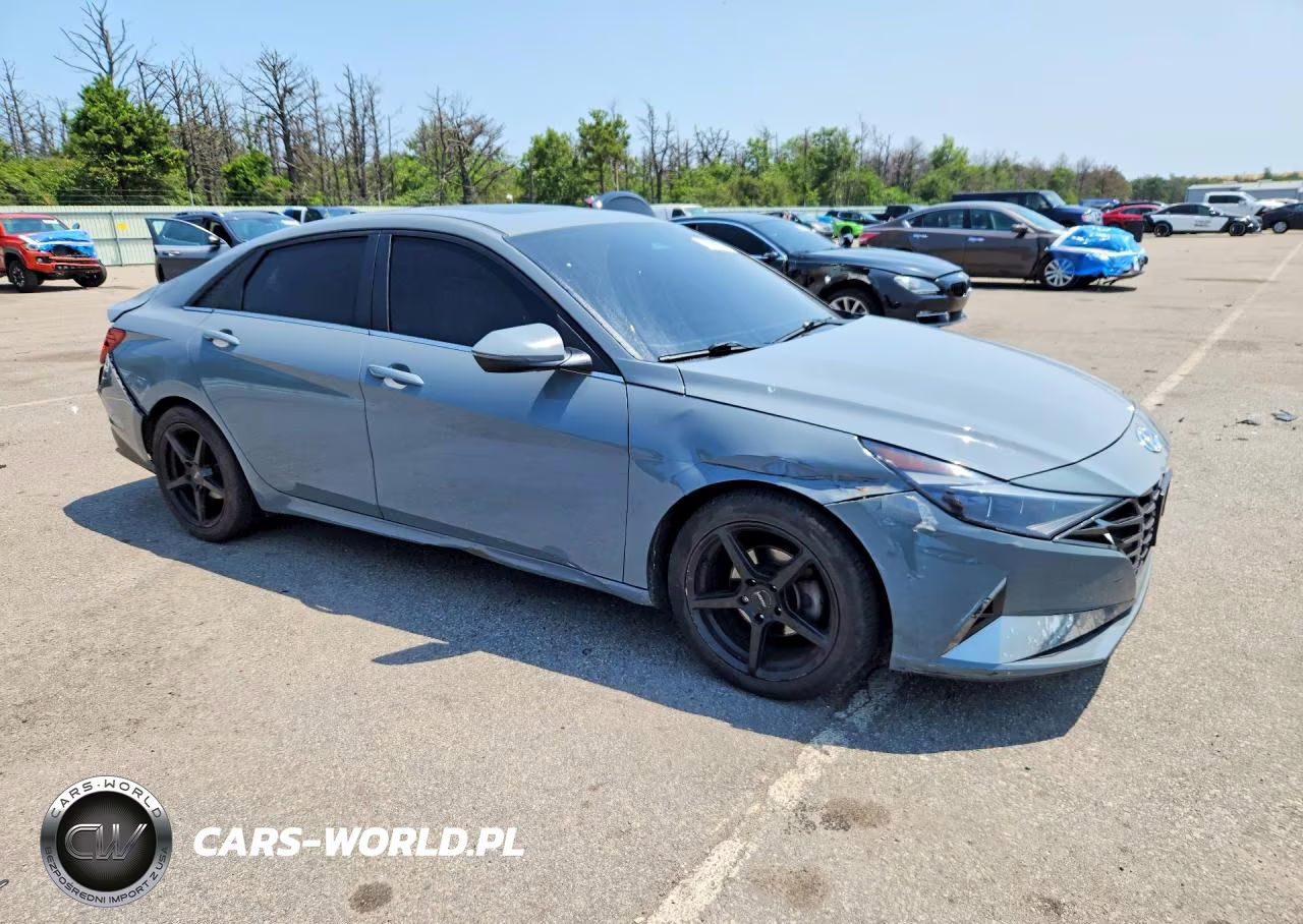 2021 Hyundai Elantra Limited VIN:KMHLP4AG0MU119821 - 4