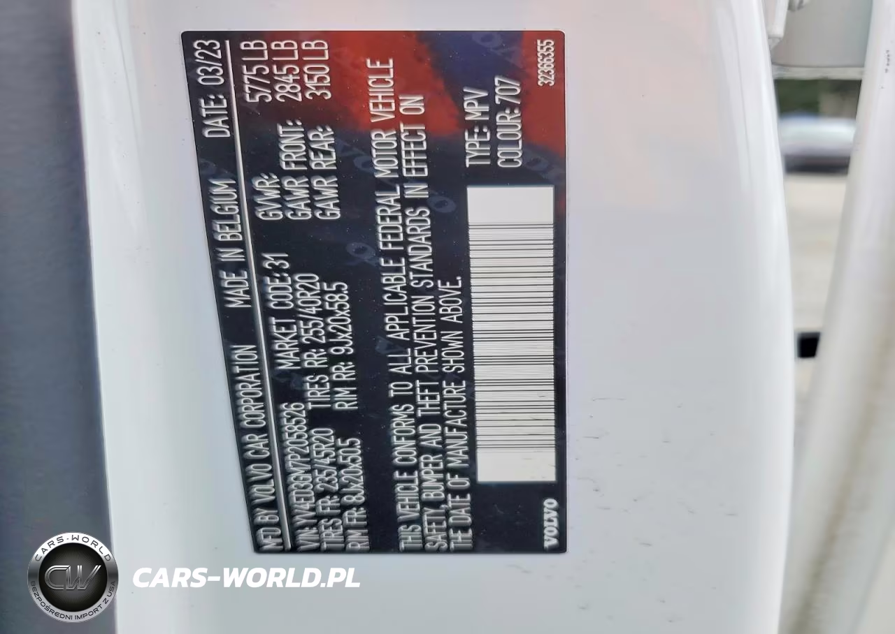 2023 Volvo C40 Recharge Ultimate VIN:YV4ED3GM7P2058526 - 13