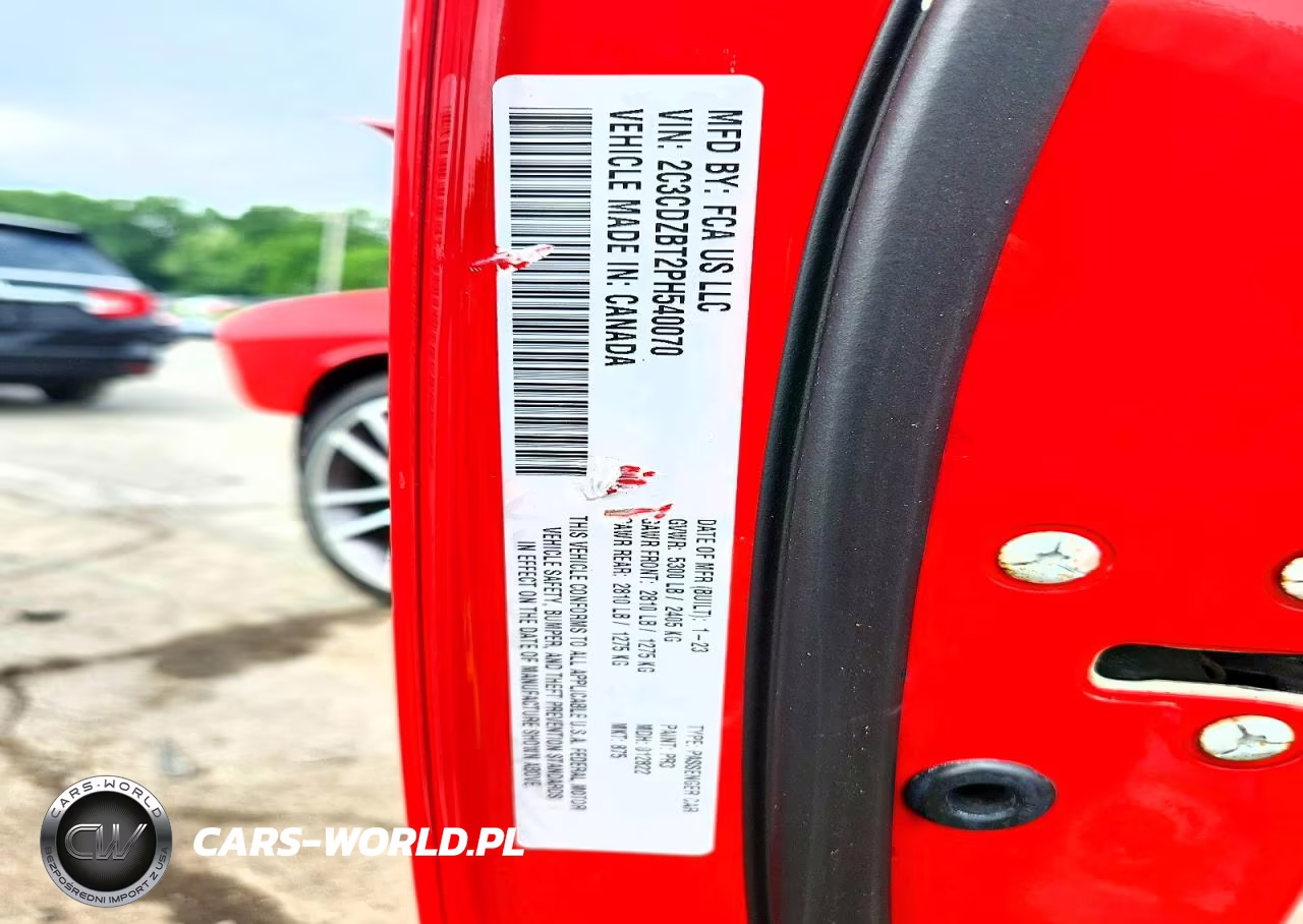 2023 Dodge Challenger R-T VIN:2C3CDZBT2PH540070 - 13