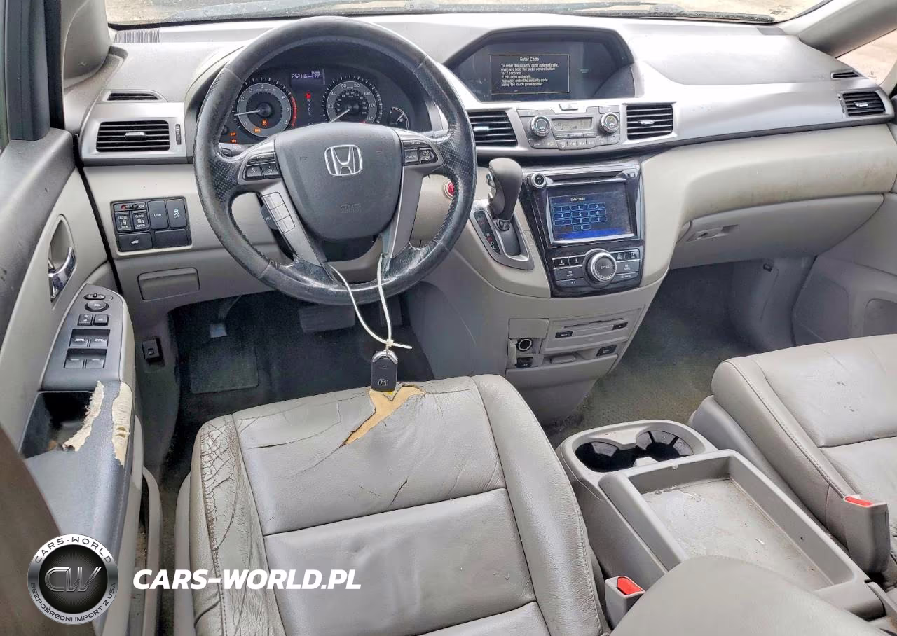 2014 Honda Odyssey Exl VIN:5FNRL5H66EB132449 - 8
