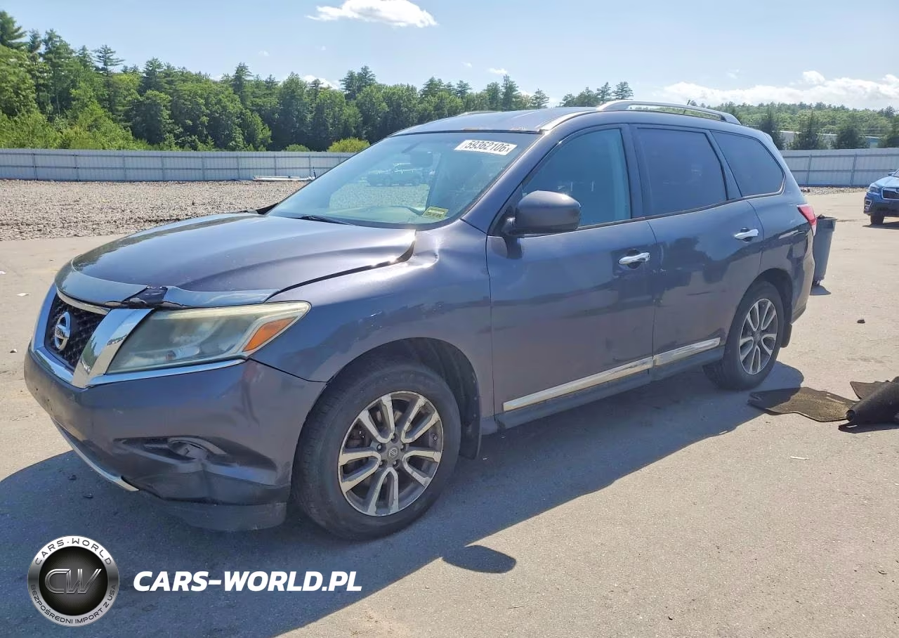 2014 Nissan Pathfinder S – zdjęcie 1 z 12
