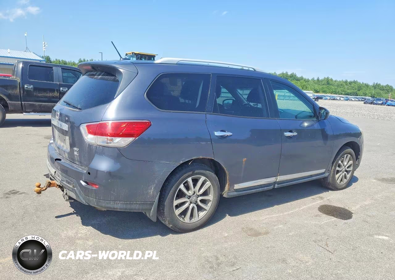 2014 Nissan Pathfinder S VIN:5N1AR2MM1EC619713 - 3