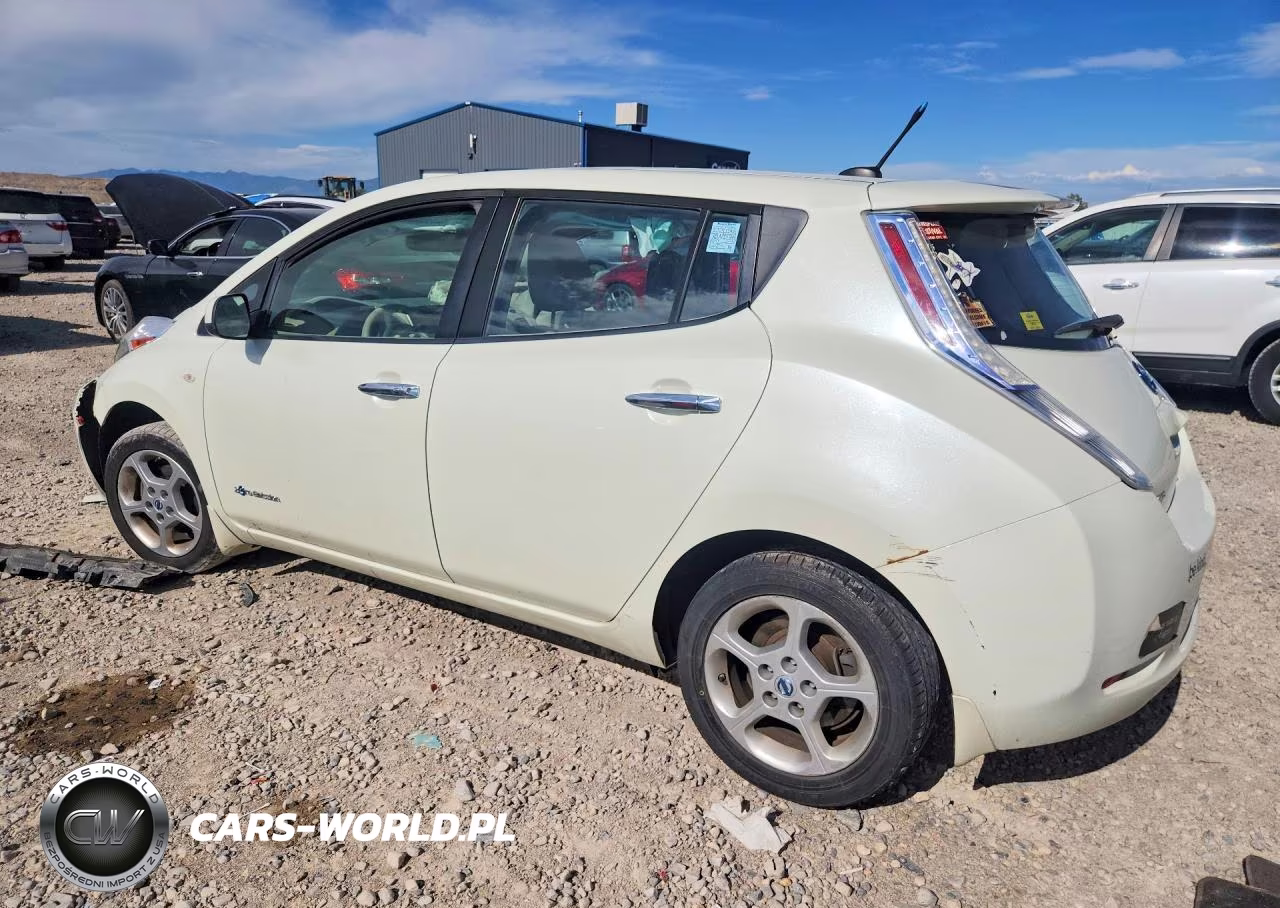 2012 Nissan Leaf Ev 5D VIN:JN1AZ0CP9CT027044 - 2