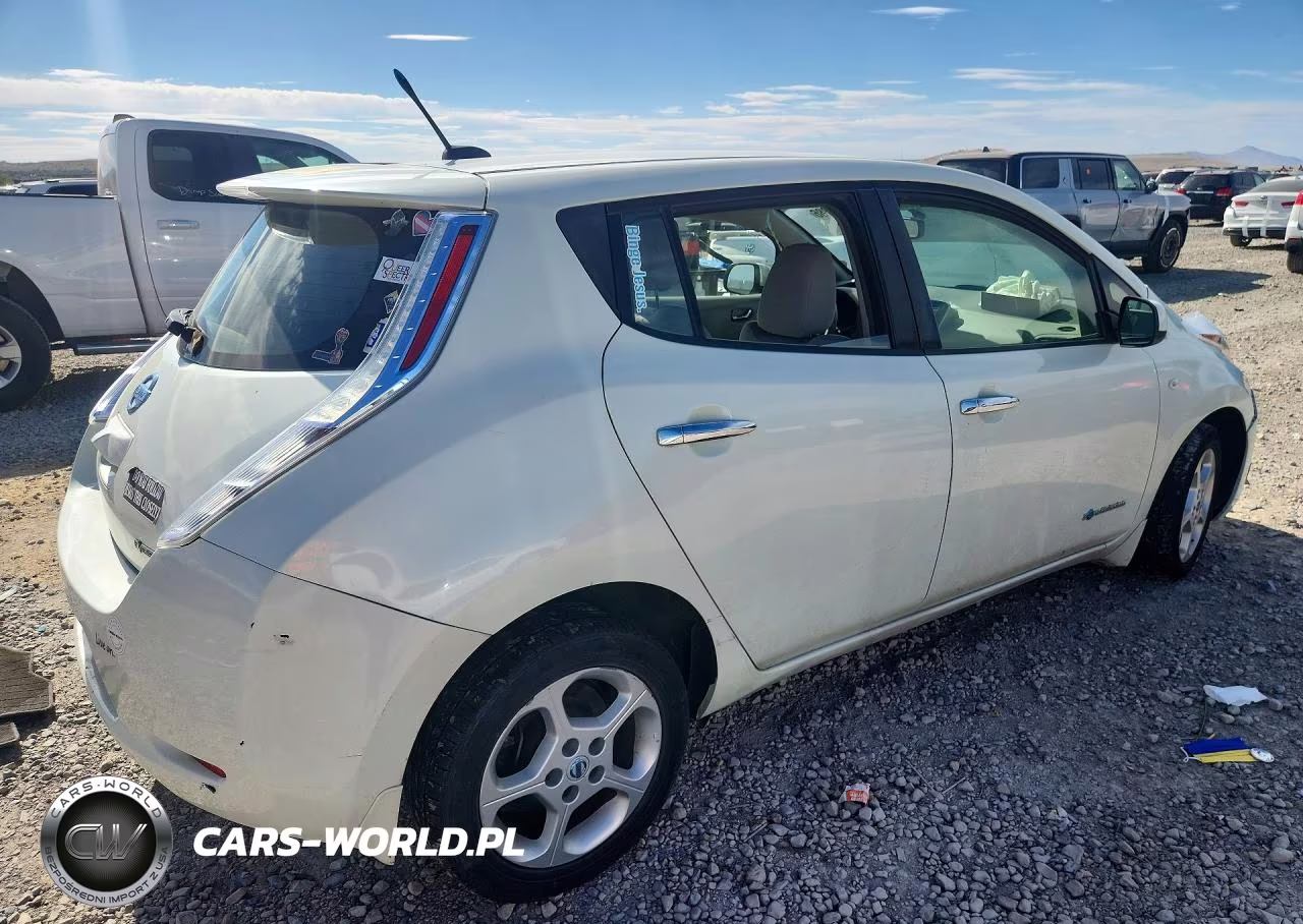 2012 Nissan Leaf Ev 5D VIN:JN1AZ0CP9CT027044 - 3