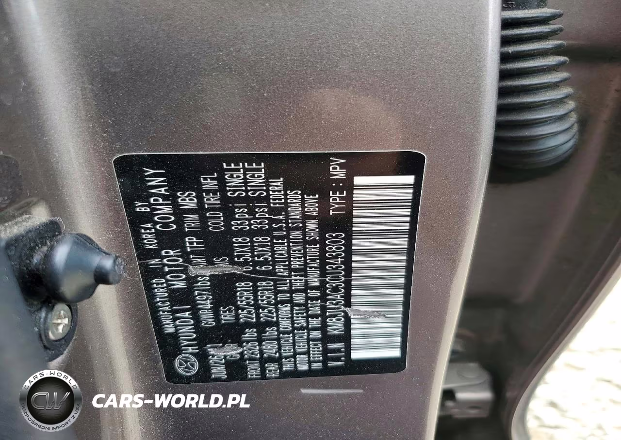 2012 Hyundai Tucson Limited VIN:KM8JU3AC3CU343803 - 13