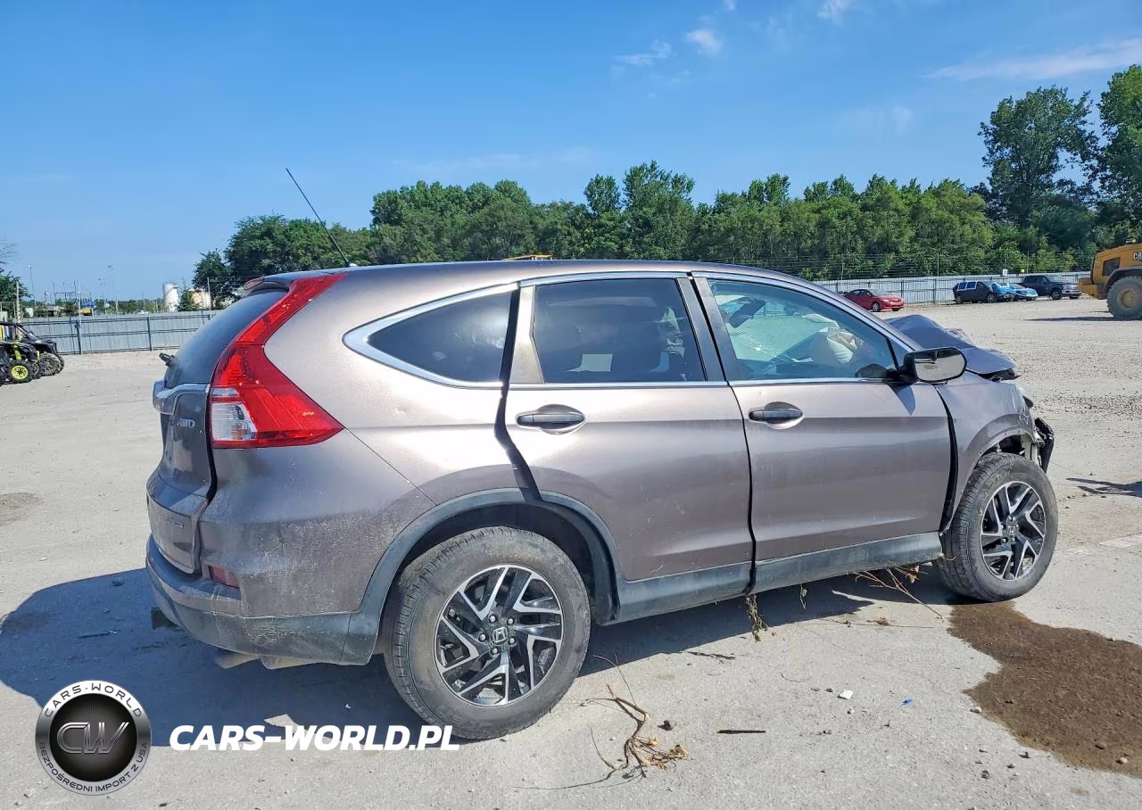 2016 Honda Cr-V Se VIN:5J6RM4H46GL014871 - 3