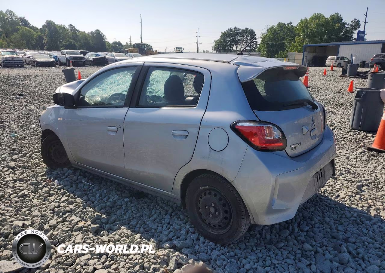 2021 Mitsubishi Mirage Es VIN:ML32AUHJ8MH007573 - 2