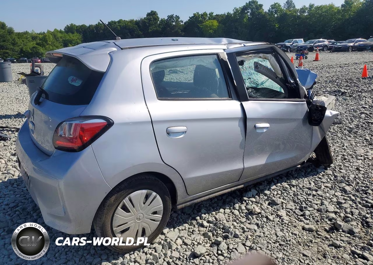 2021 Mitsubishi Mirage Es VIN:ML32AUHJ8MH007573 - 3