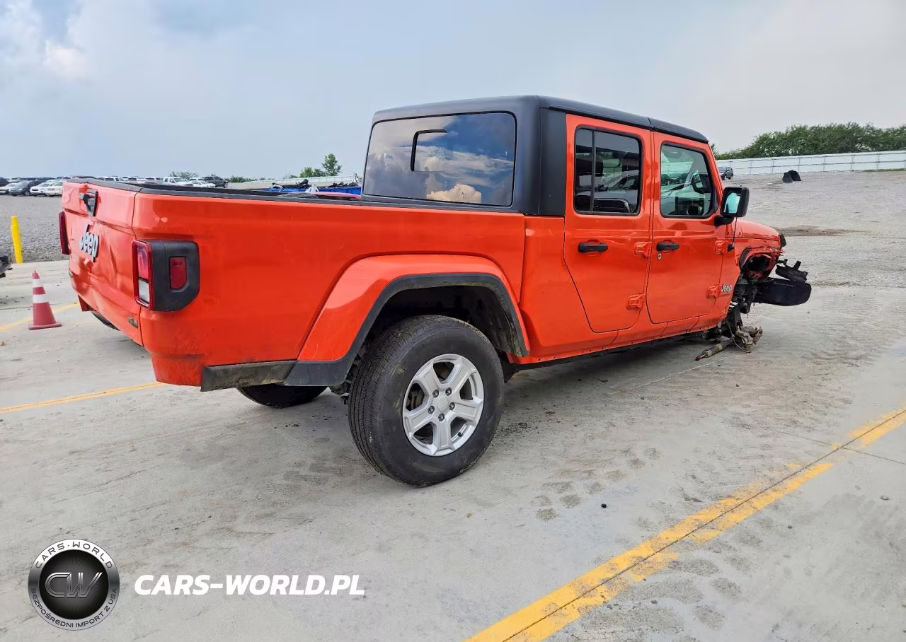 2020 Jeep Gladiator Overland VIN:1C6HJTFG3LL172460 - 3