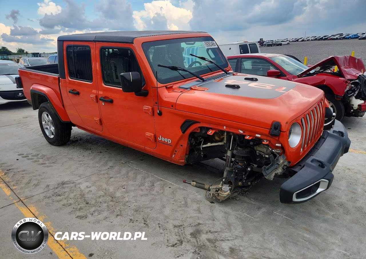 2020 Jeep Gladiator Overland VIN:1C6HJTFG3LL172460 - 4