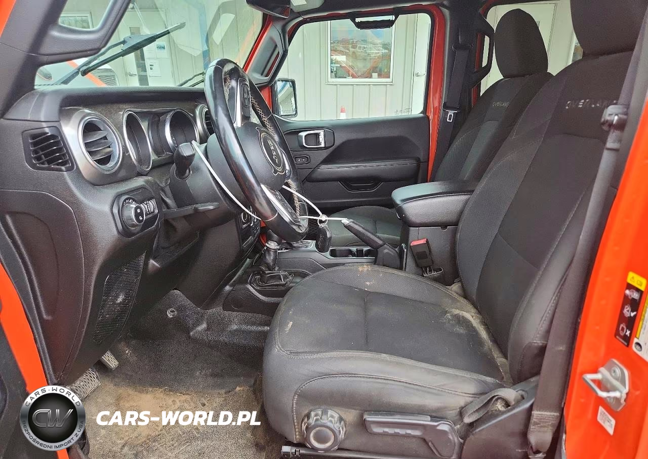 2020 Jeep Gladiator Overland VIN:1C6HJTFG3LL172460 - 7