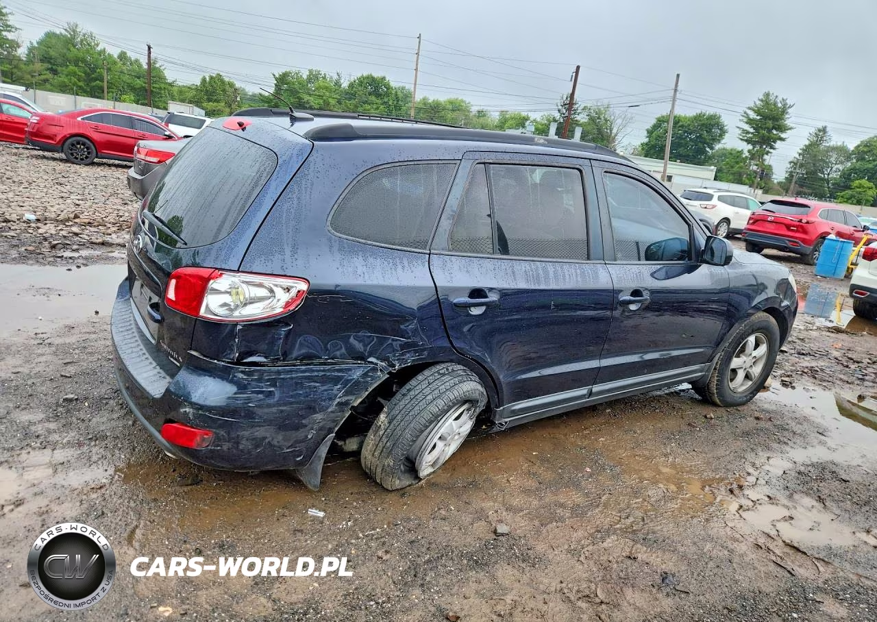 2008 Hyundai Santa Fe Gls VIN:5NMSG73DX8H140547 - 3