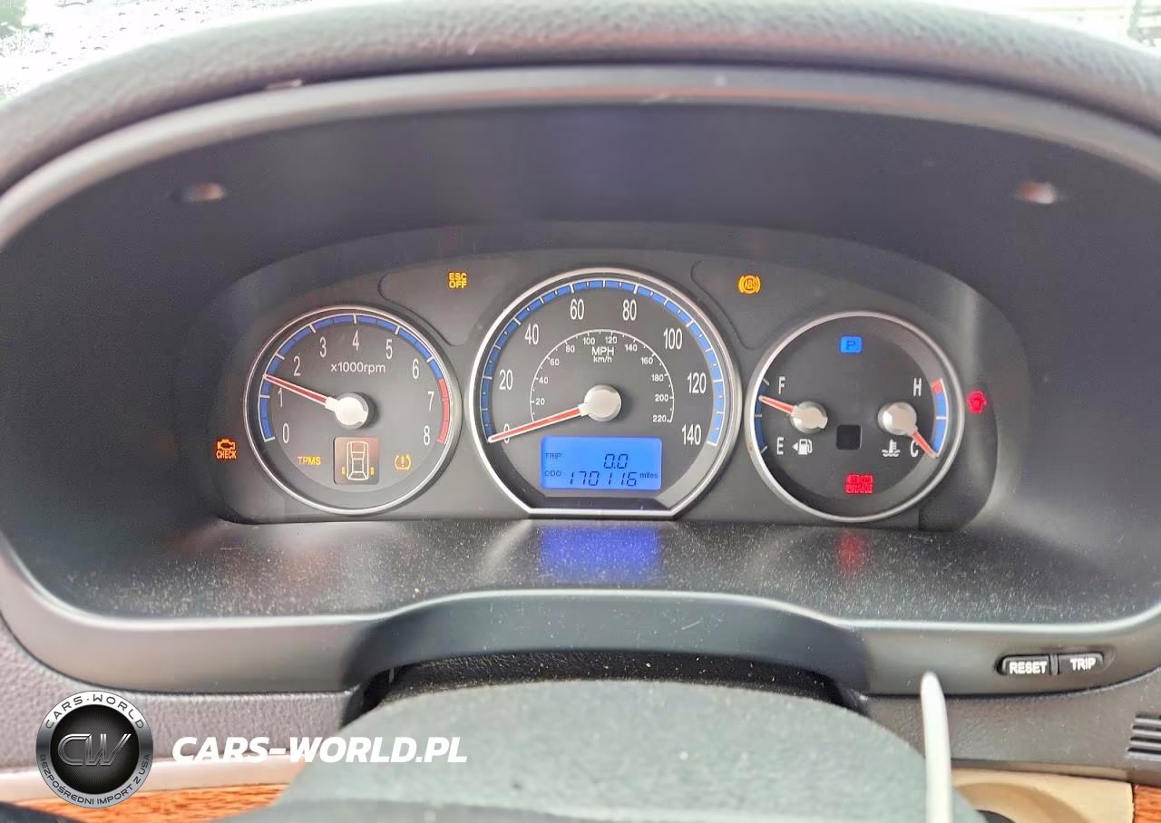 2008 Hyundai Santa Fe Gls VIN:5NMSG73DX8H140547 - 9