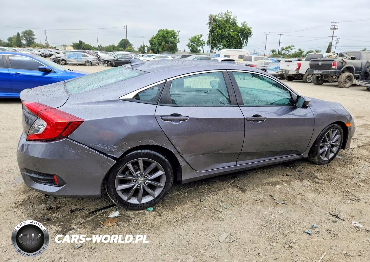 2019 Honda Civic Ex VIN:19XFC1F36KE216762 - 3