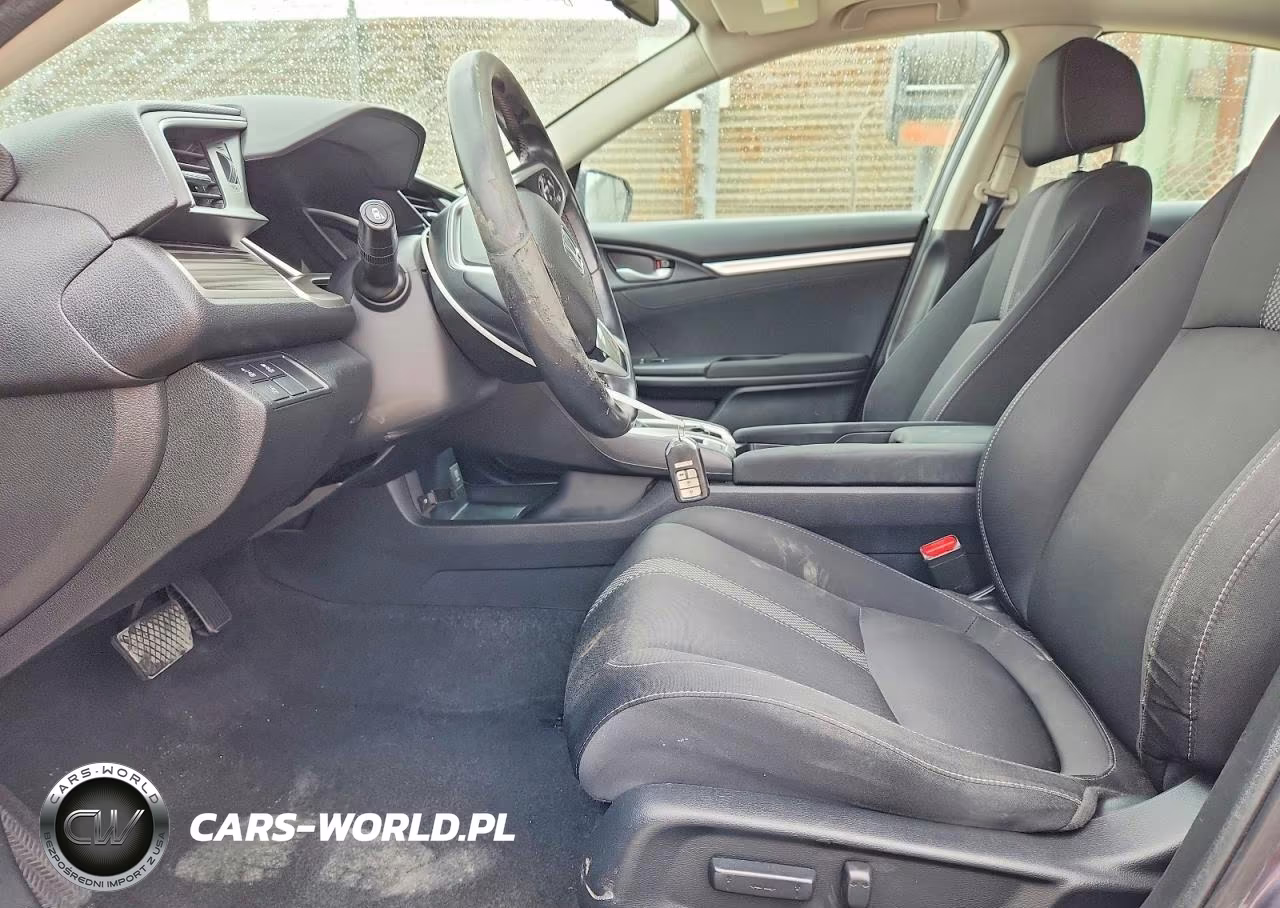 2019 Honda Civic Ex VIN:19XFC1F36KE216762 - 7