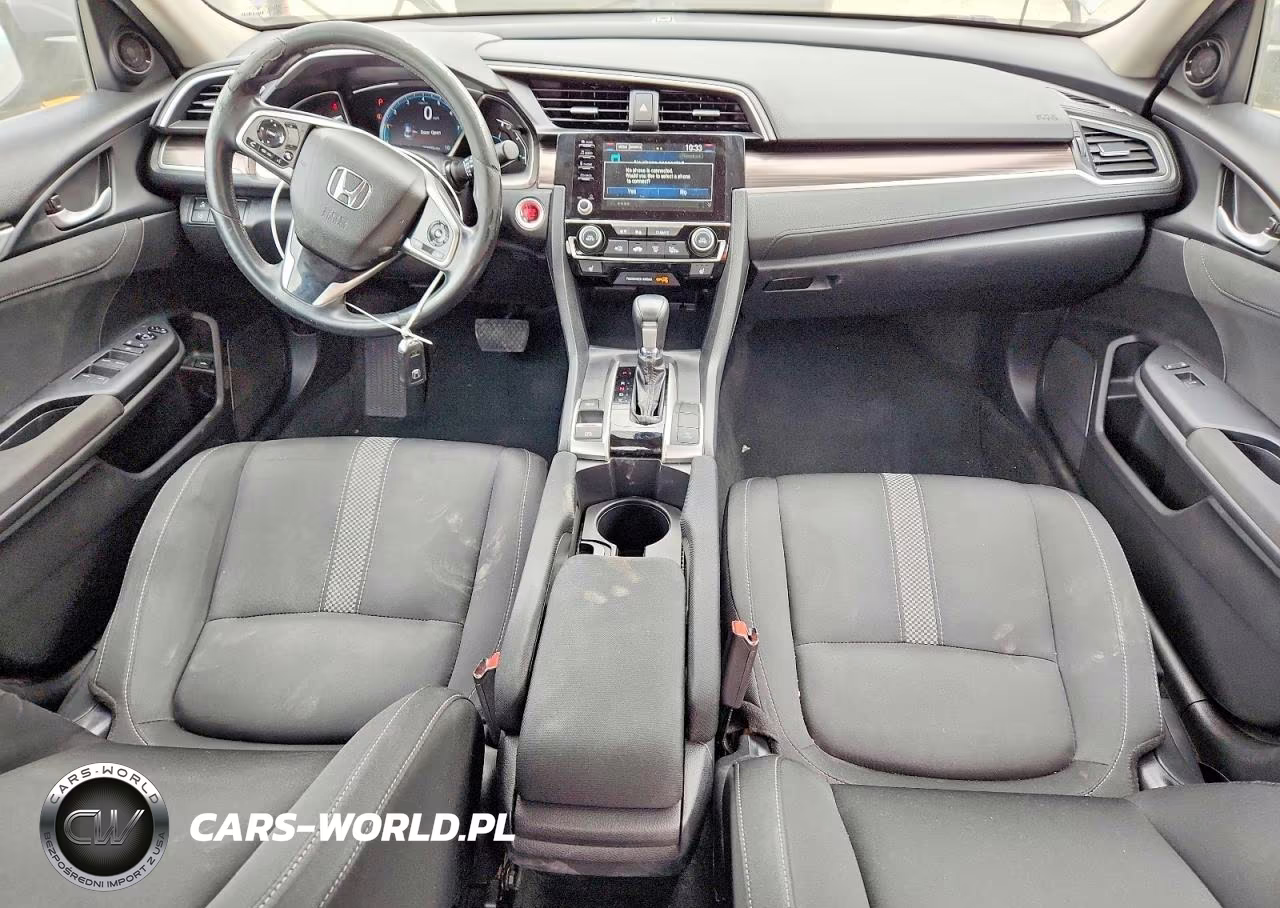 2019 Honda Civic Ex VIN:19XFC1F36KE216762 - 8