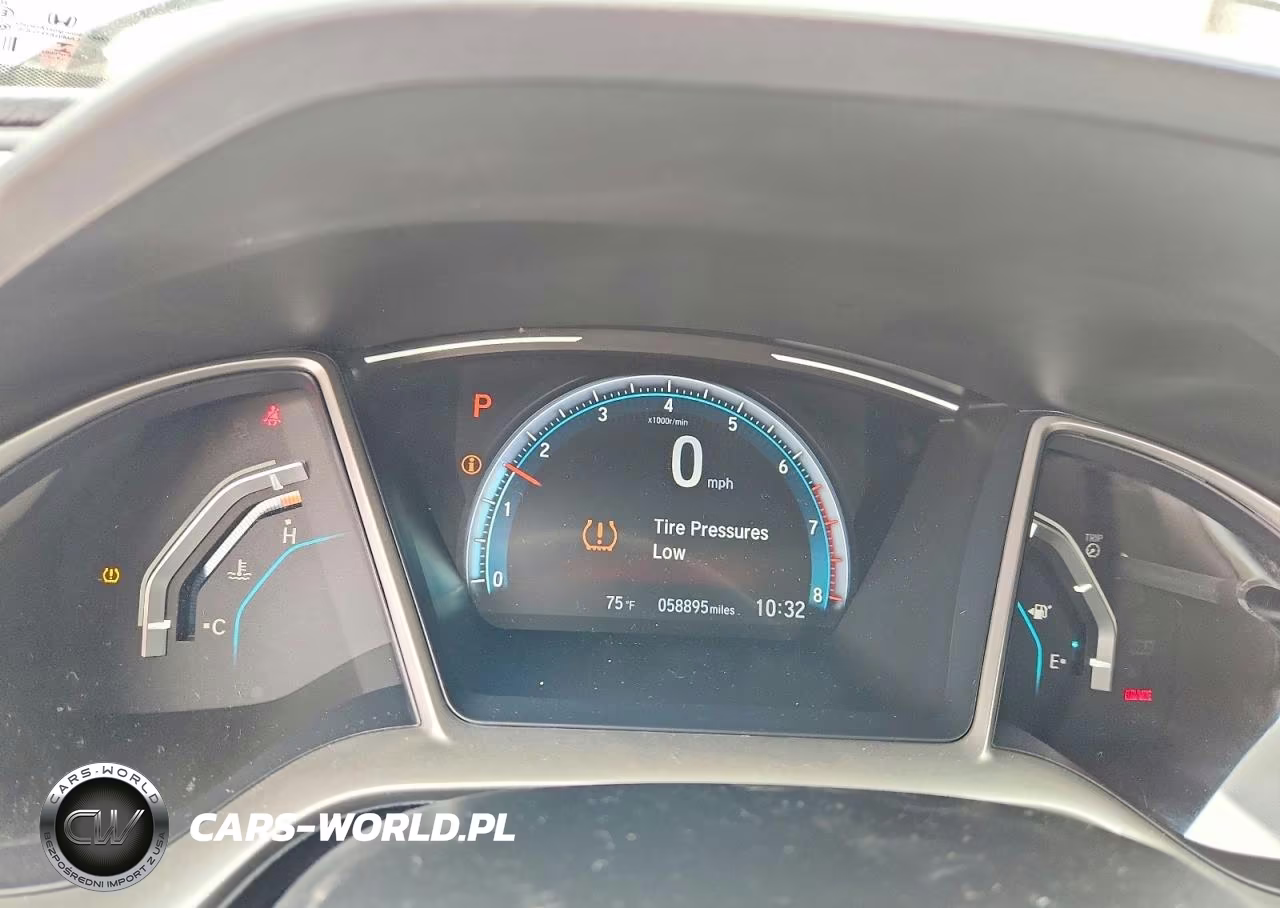 2019 Honda Civic Ex VIN:19XFC1F36KE216762 - 9