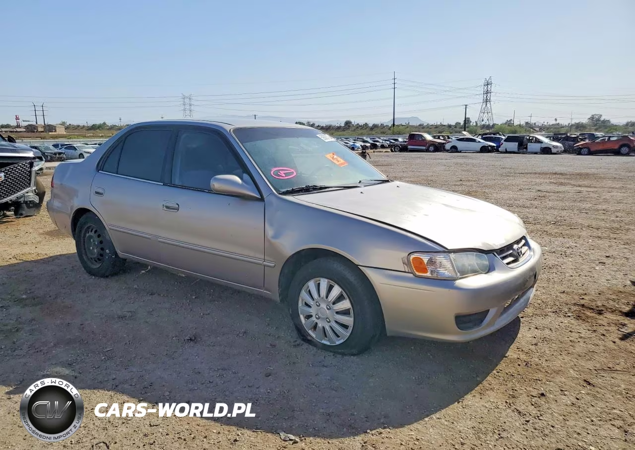 2001 Toyota Corolla Ce VIN:1NXBR12E71Z423287 - 4