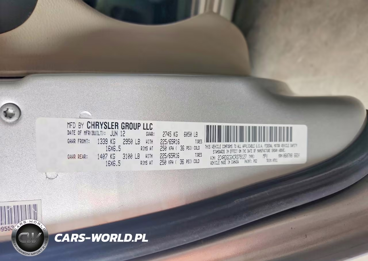 2012 Dodge Grand Caravan Sxt VIN:2C4RDGCGXCR379127 - 13