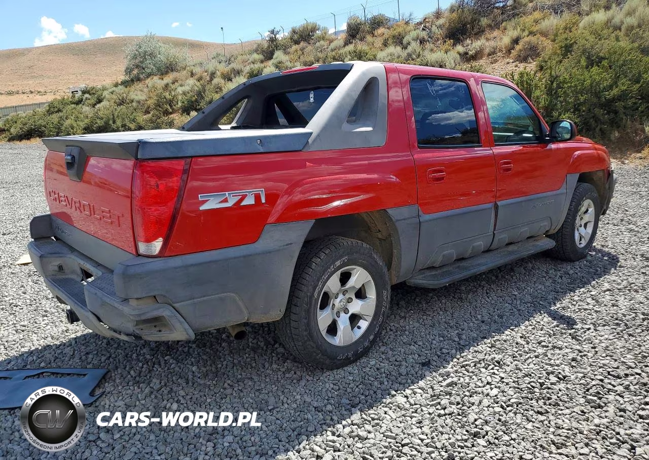 2003 Chevrolet Avalanche K1500 VIN:3GNEK13T63G319258 - 3