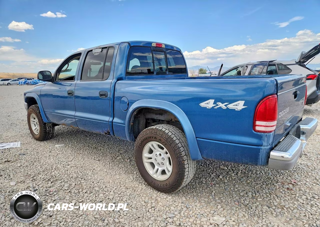 2003 Dodge Dakota Quad Slt VIN:1D7HG48N93S281283 - 2