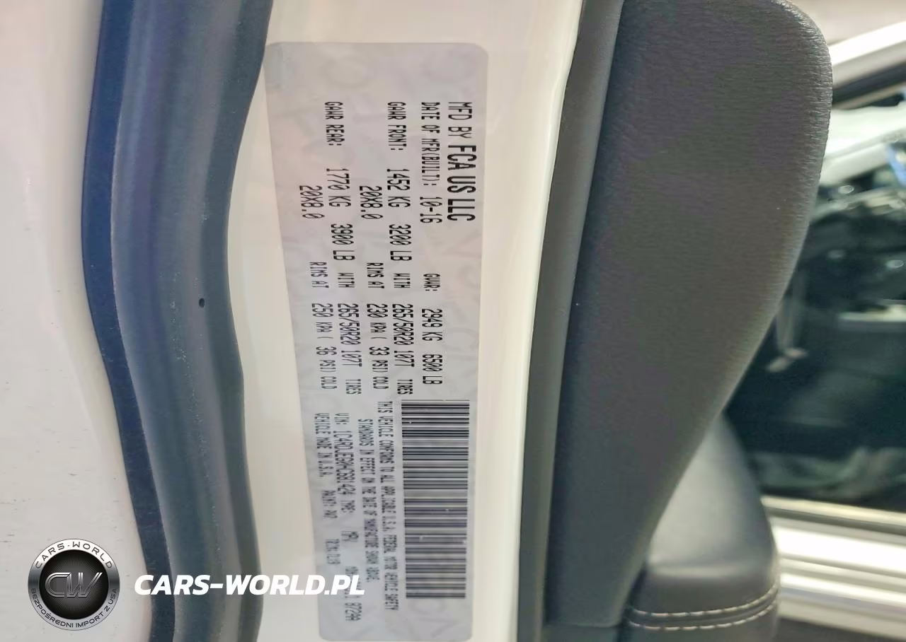 2017 Dodge Durango Citadel VIN:1C4RDJEG0HC681424 - 13