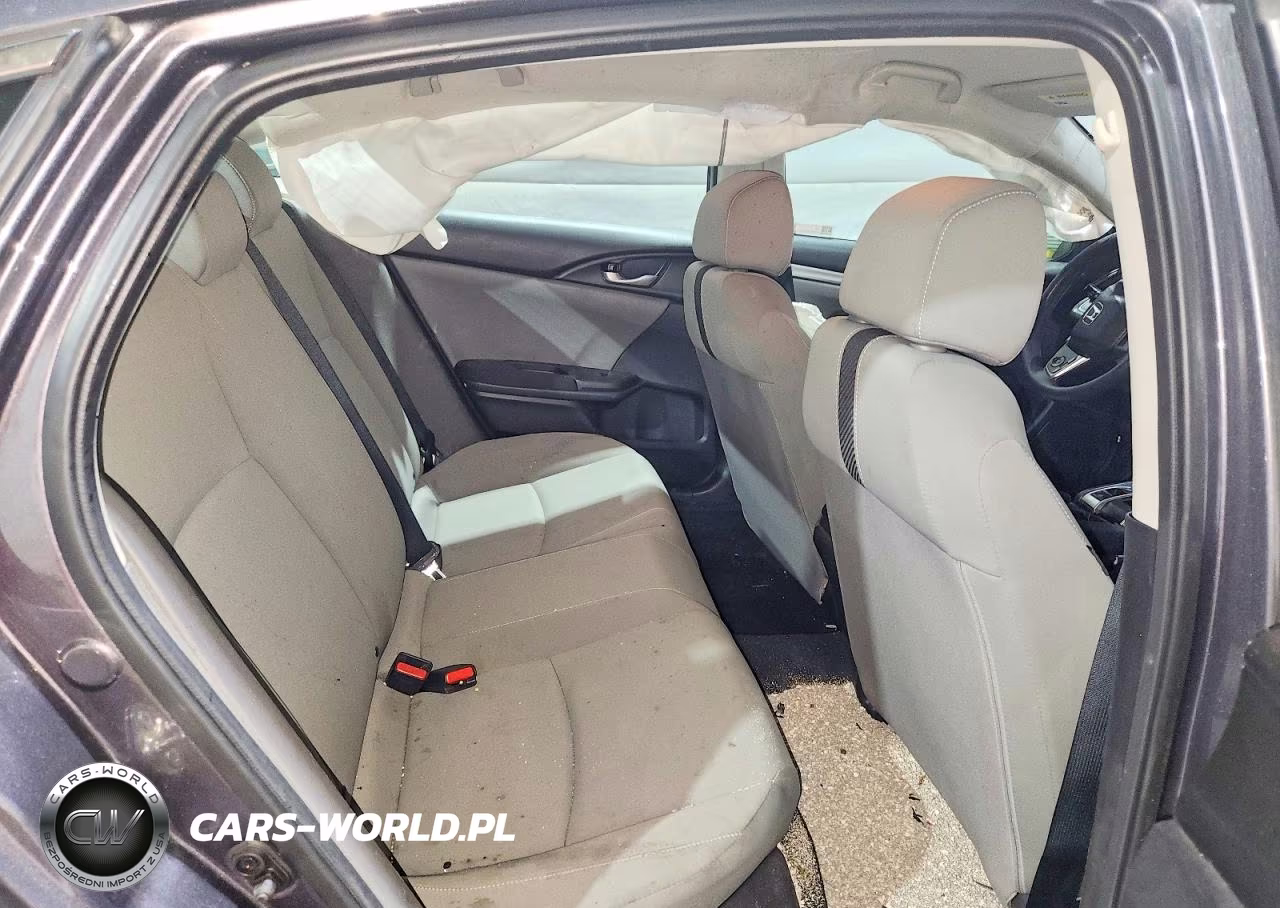 2018 Honda Civic Lx VIN:19XFC2F51JE029838 - 10