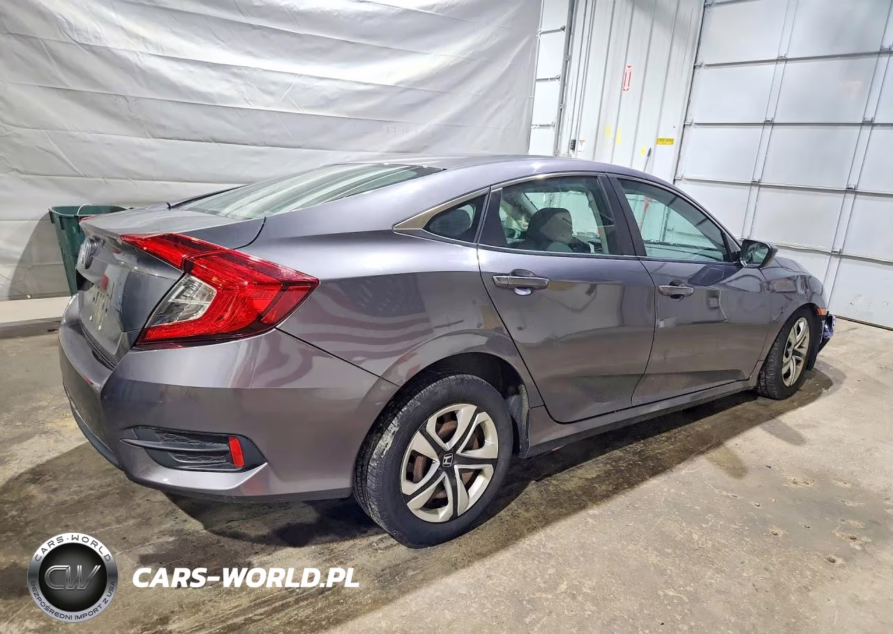 2018 Honda Civic Lx VIN:19XFC2F51JE029838 - 3